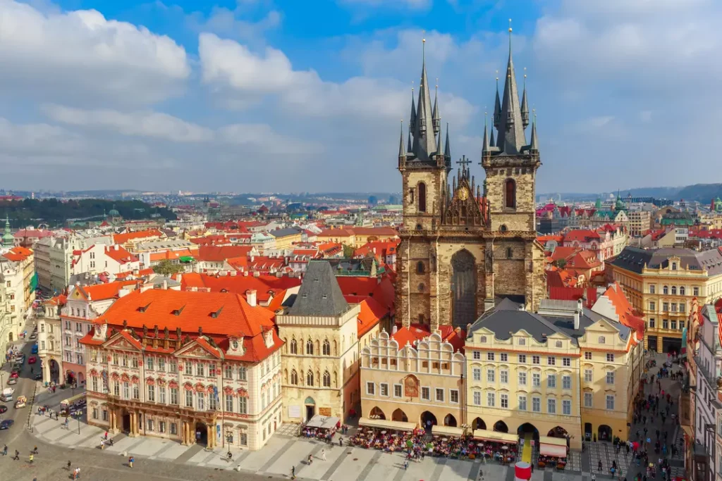 View of Prague