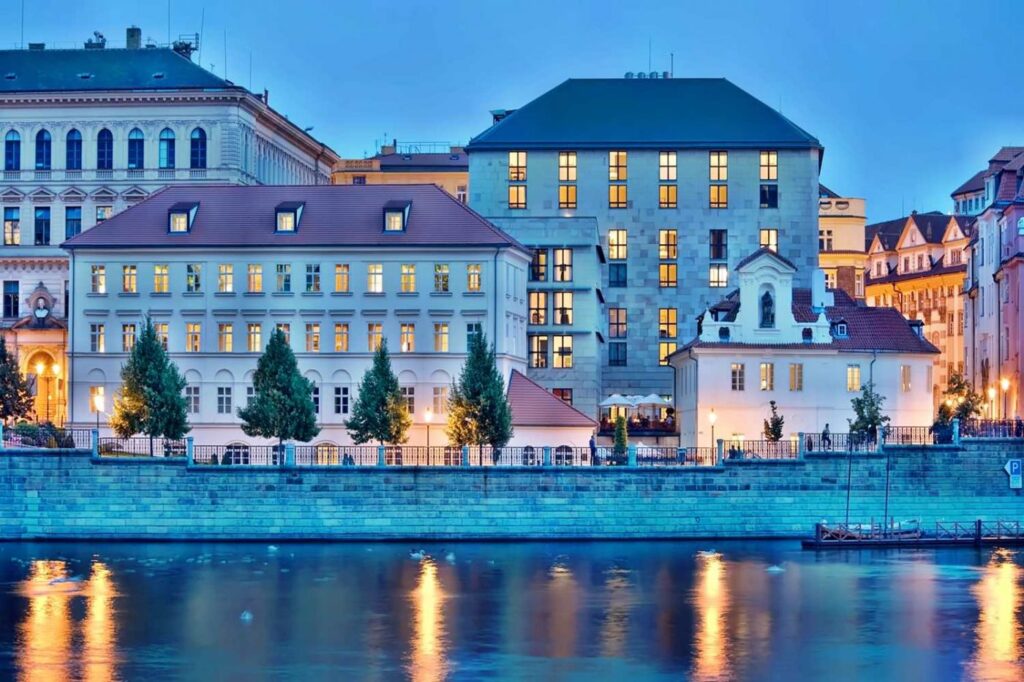 The Four Seasons Hotel in Prague