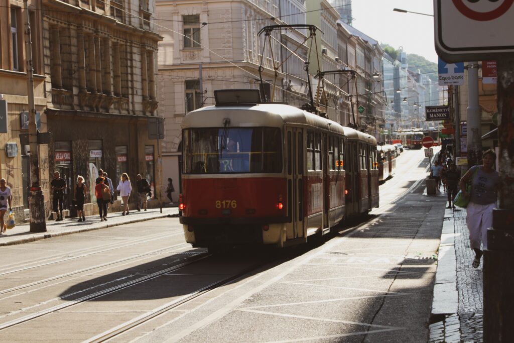 Prague tram