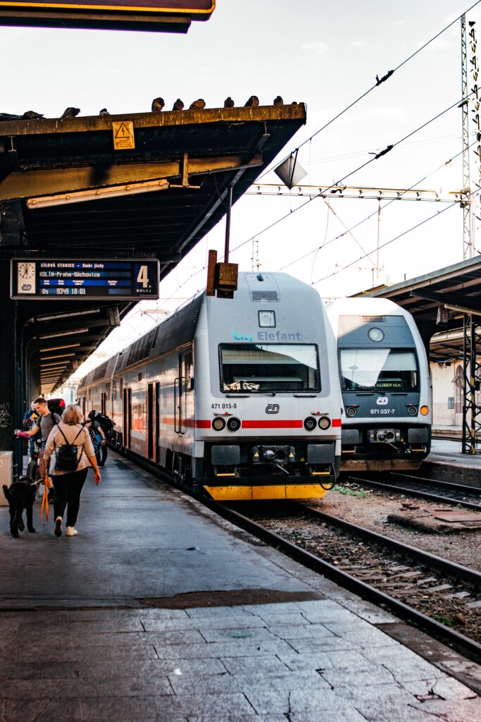 Railway Station, Prague, Czech Republic