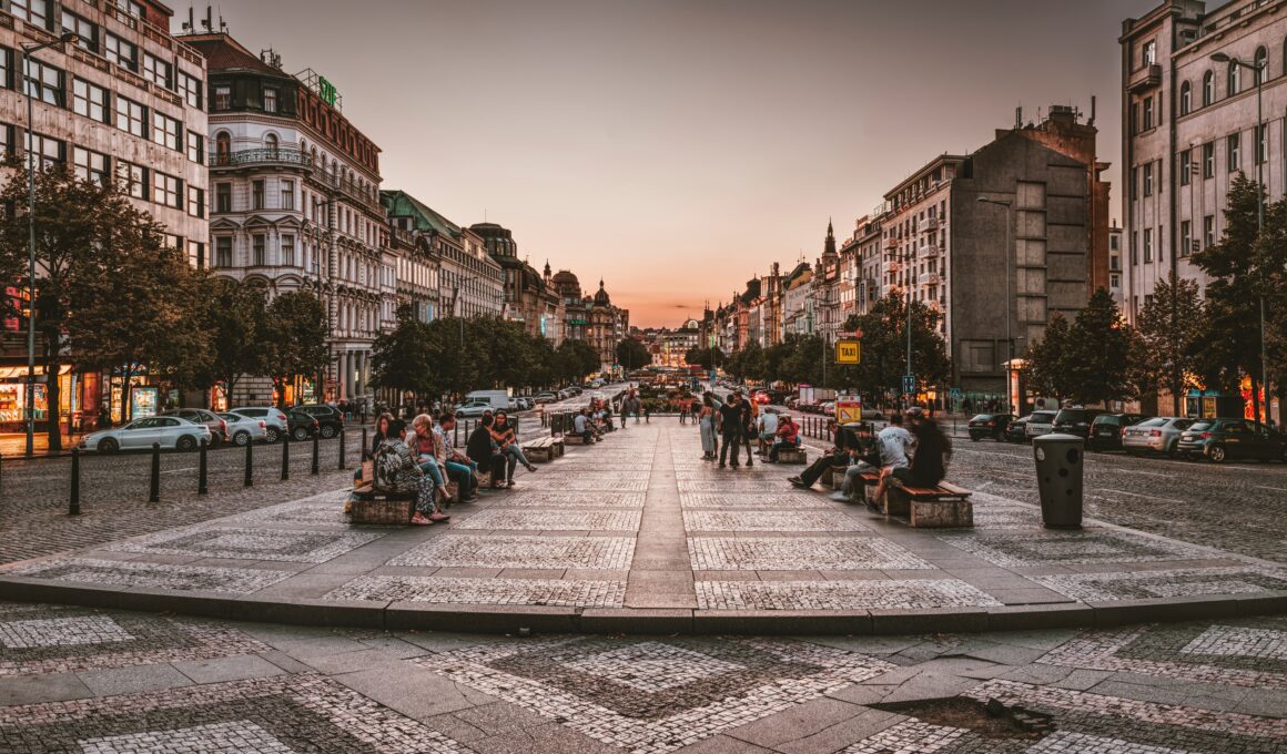 wenceslas square Prague