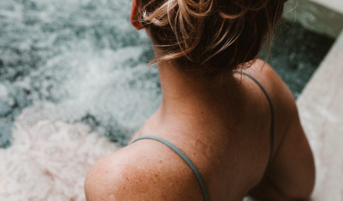 Hotel hot tub