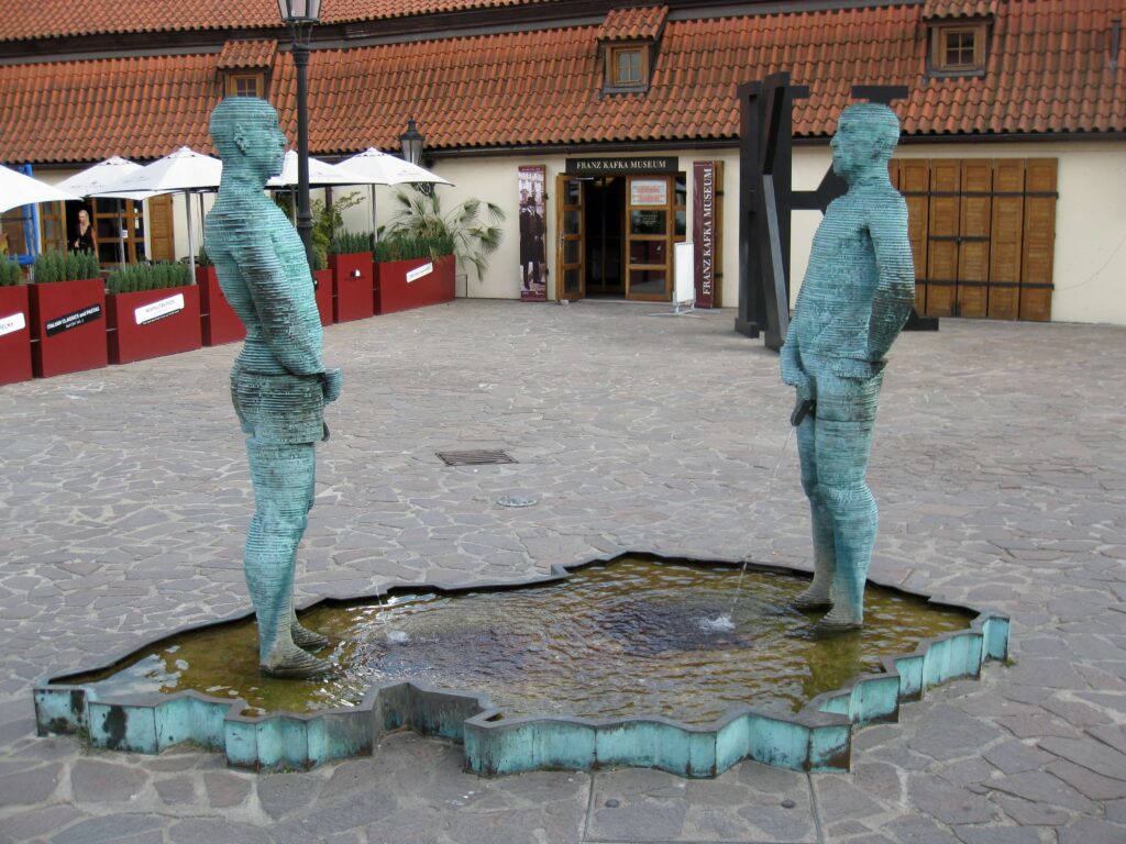 Statue,  Kafka museum