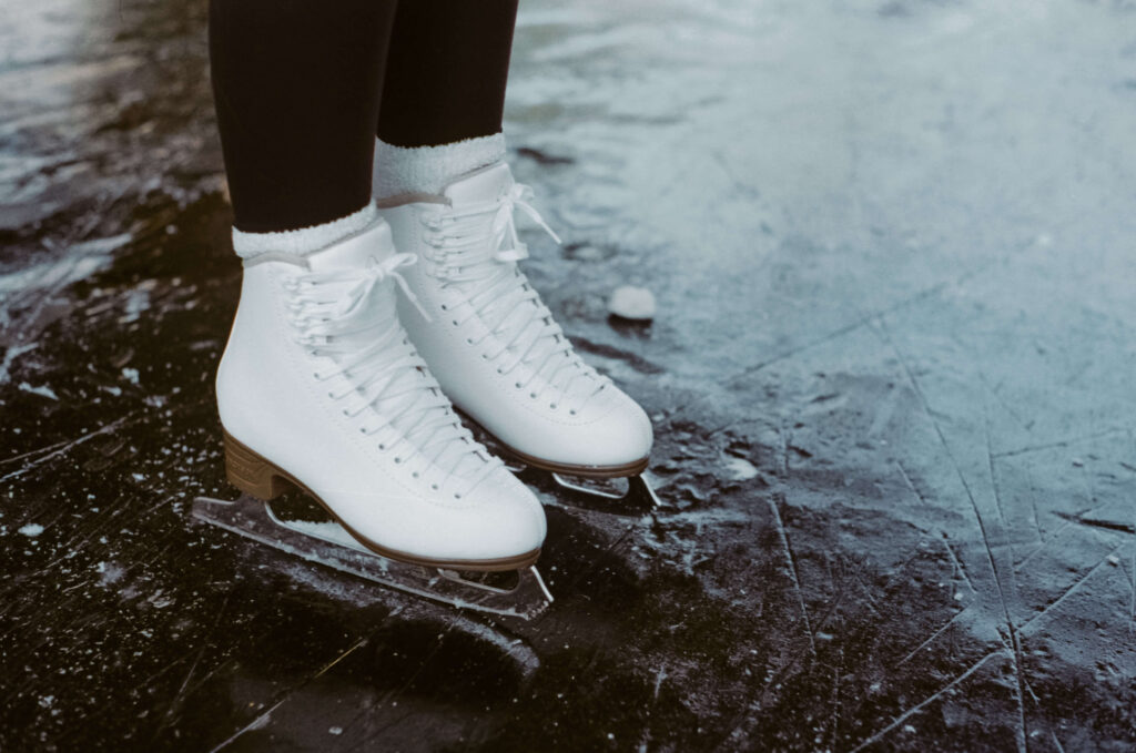 Ice skating