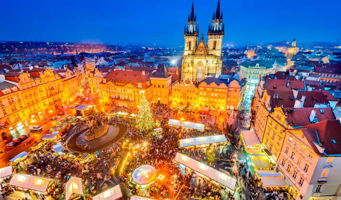 Christmas markets Prague