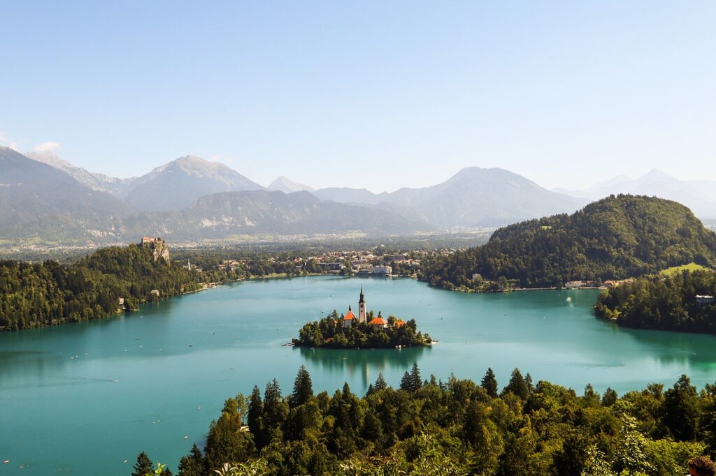 Lake Bled In Slovenia