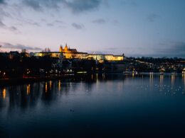 Prague night view, CZ