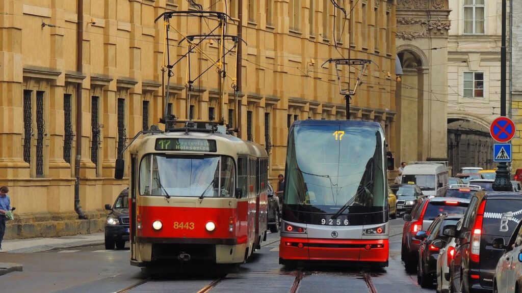 Prague tram 