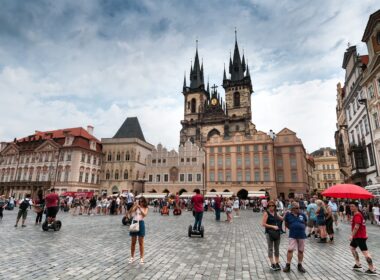 People in prague